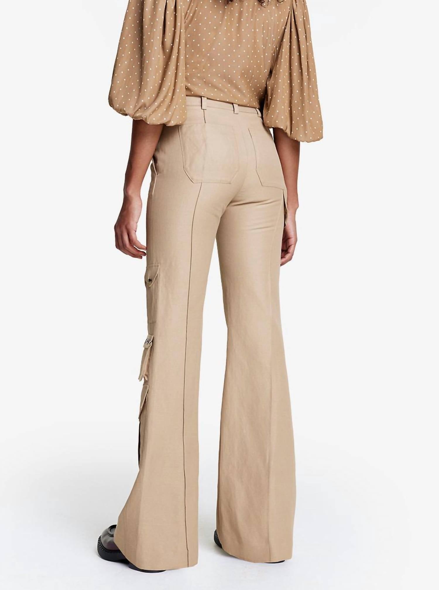 Smythe - Wide Leg Cargo Trousers