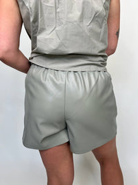 Melissa Nepton - Hudson Faux Leather Short