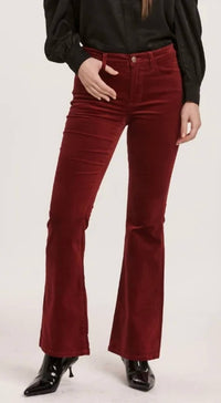 Dear John Denim - Rosa Mid-rise Velvet Pants