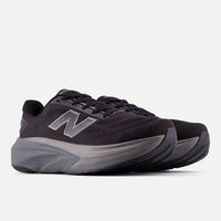 New Balance Men's Fresh Foam X More V6 Running Shoes in black grey - men's sneaker - detail view