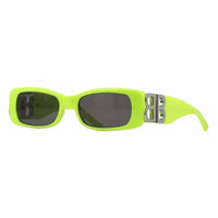 Balenciaga - Women's Rectangle Full Rim Sunglasses