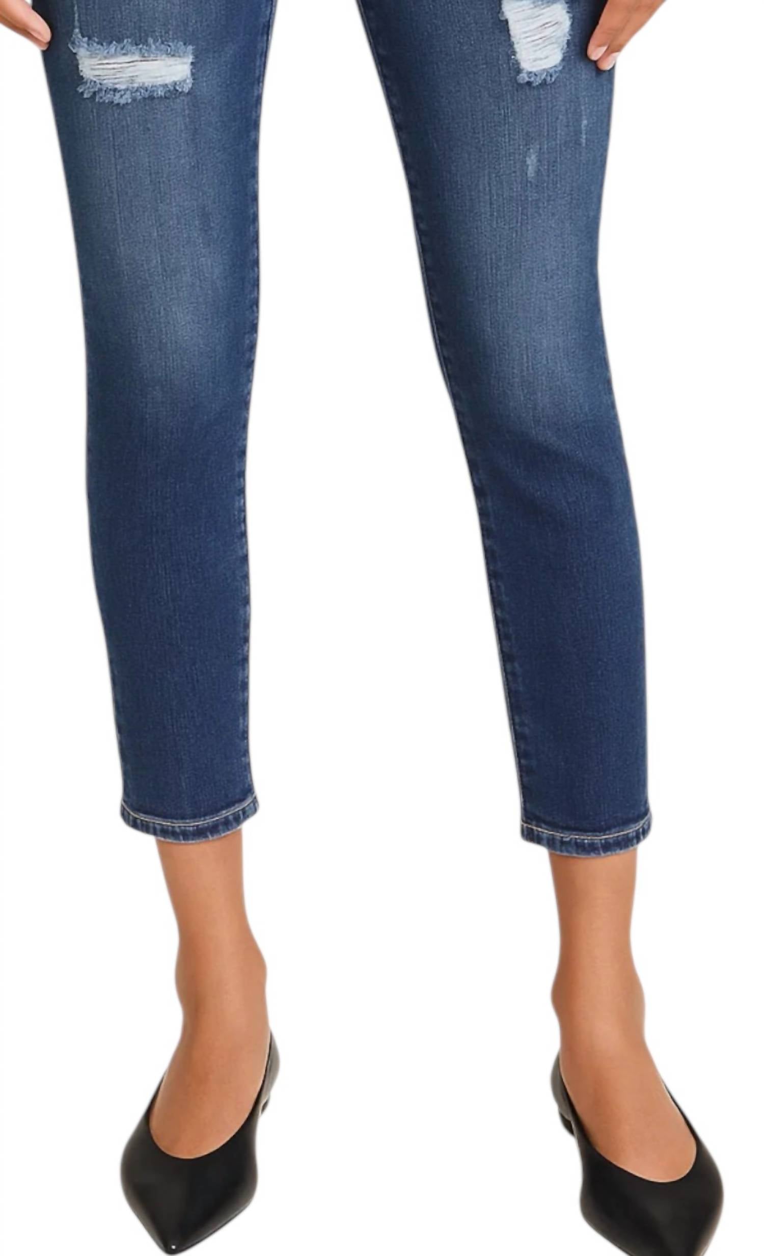 Hudson - Hudson Nico Midrise Ankle Distressed Jeans