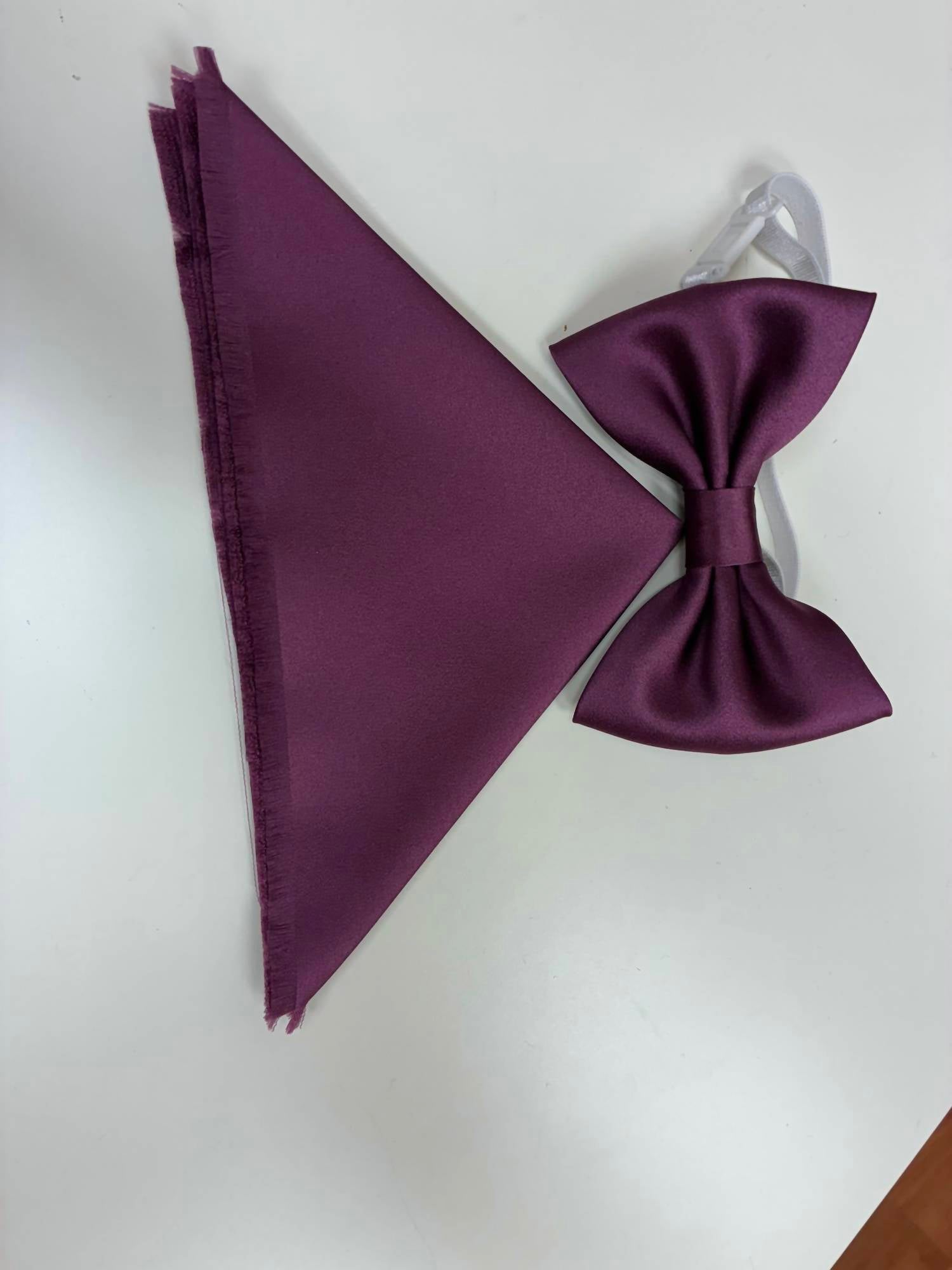 Quiet Luxury - Men's Bow Tie And Pocket Piece