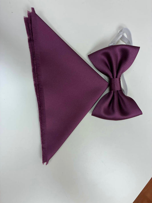 Quiet Luxury - Men's Bow Tie And Pocket Piece