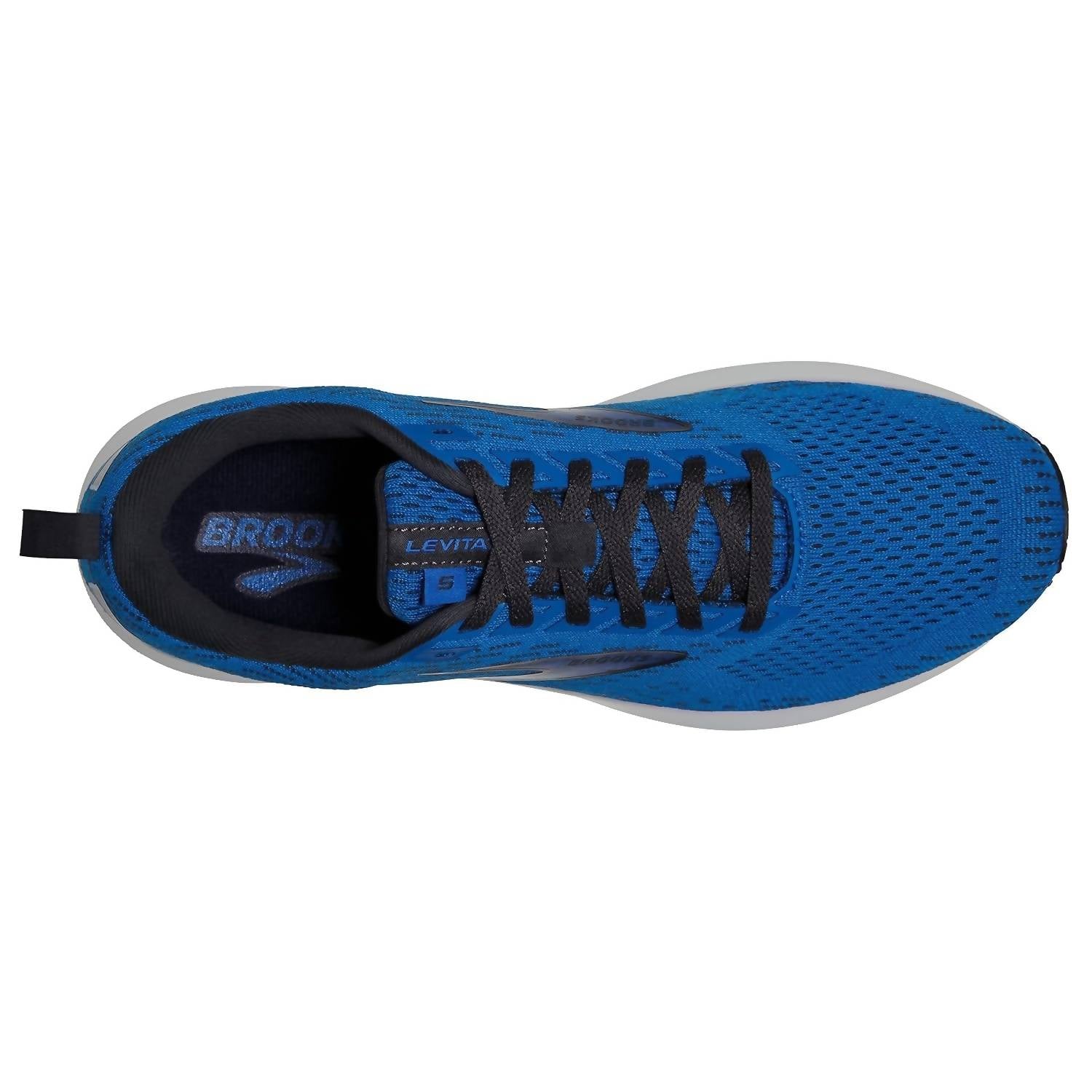 BROOKS Men's Levitate 5 Shoes in blue india ink white - men's sneaker - view 4
