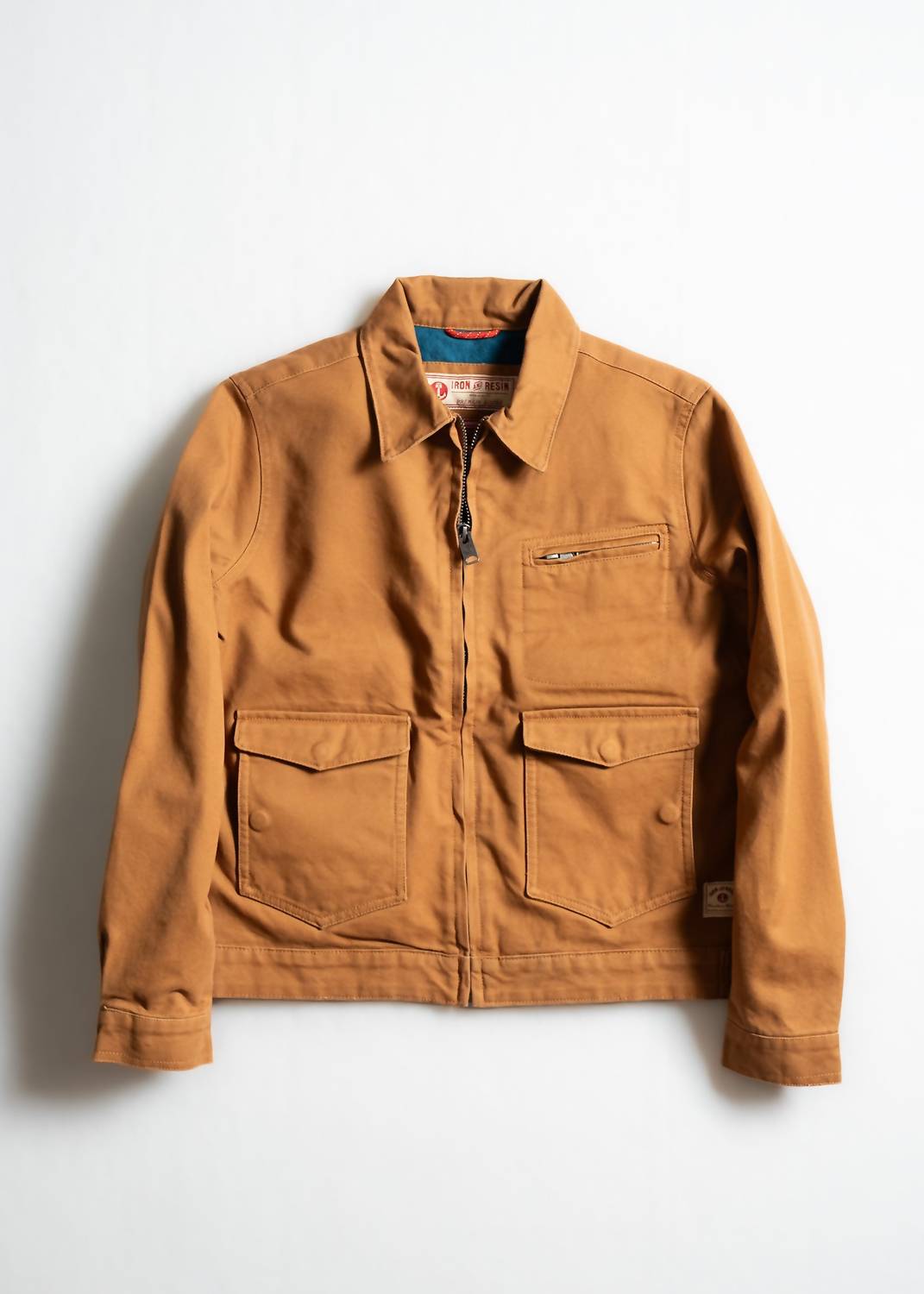 Iron & Resin Women's Madeleine Jacket in cognac - women's jacket