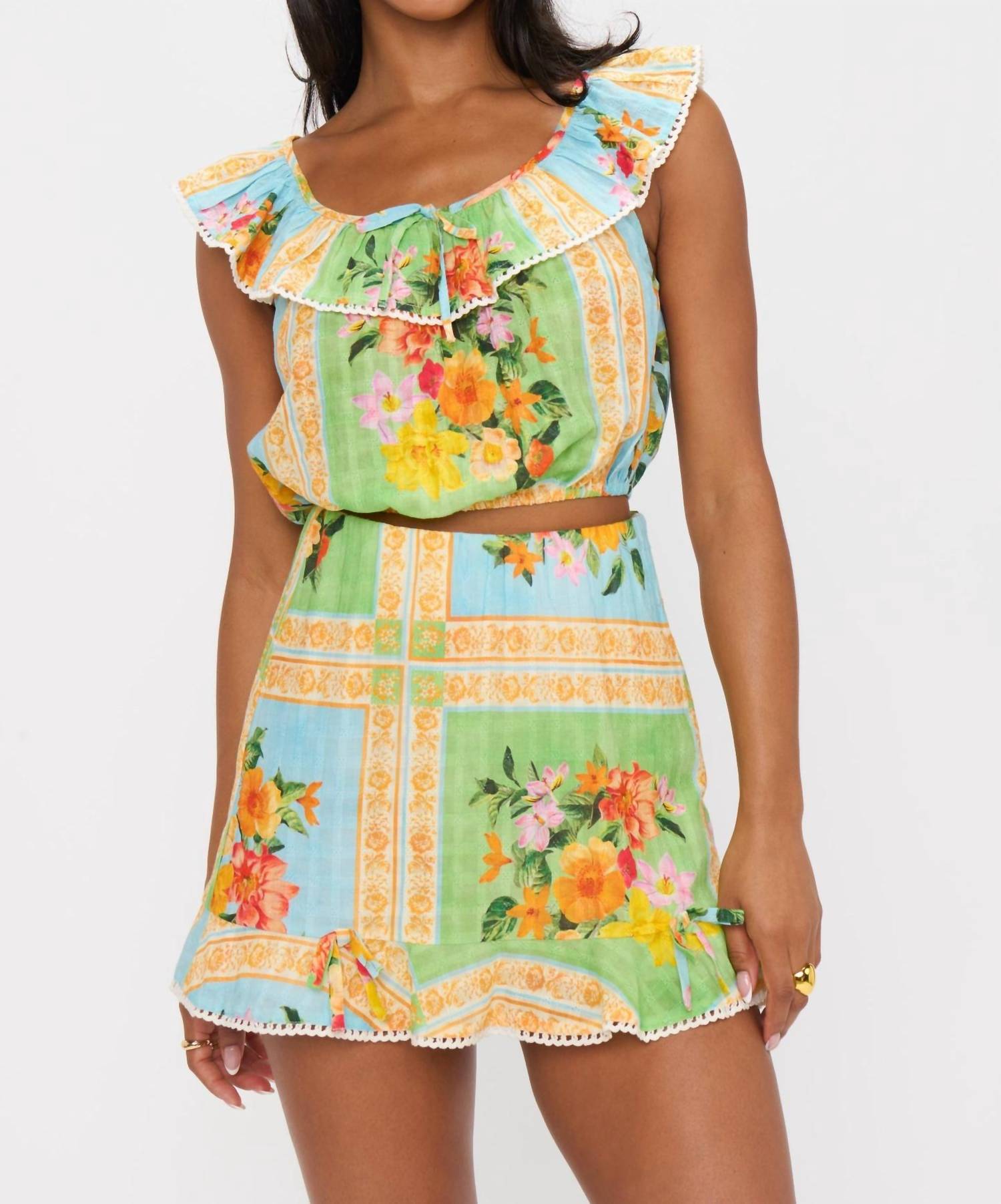Show Me Your Mumu - All Night Ruffle Skort