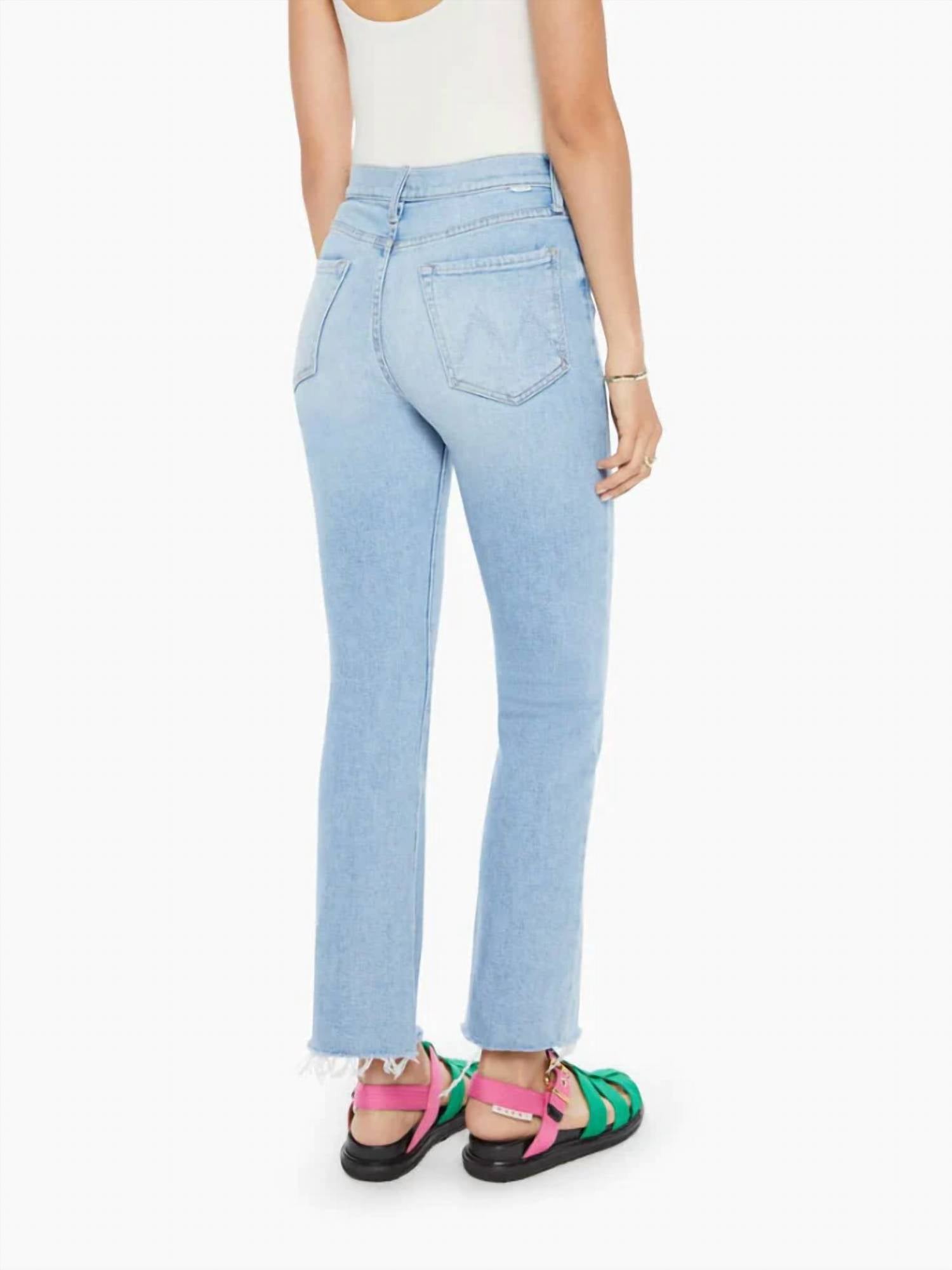 Mother - Tripper Flood Fray Hem Jeans