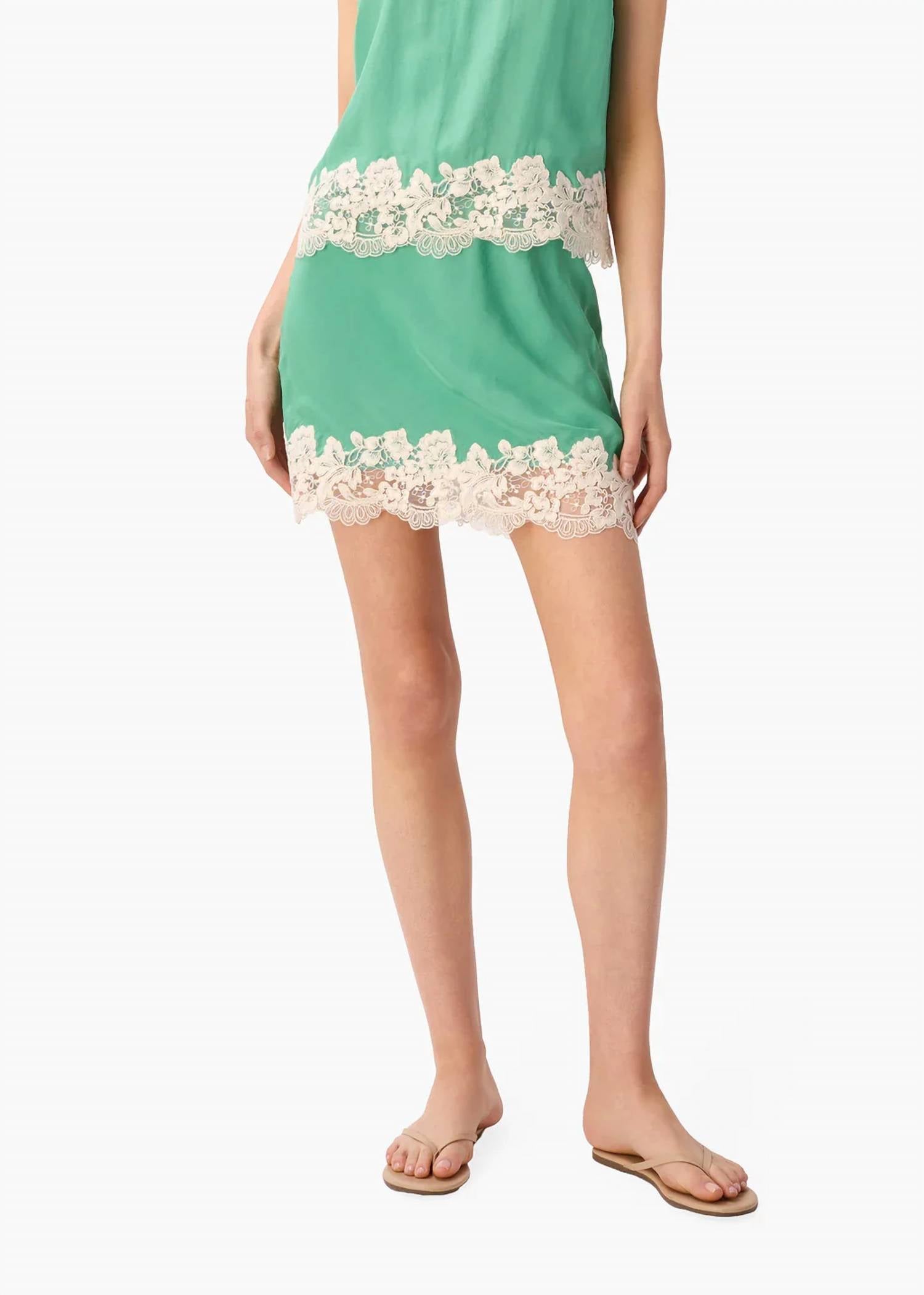 Cami Nyc - Inez Silk Mini Skirt