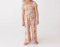 Posh Peanut - Girls Scoop Back Jumpsuit