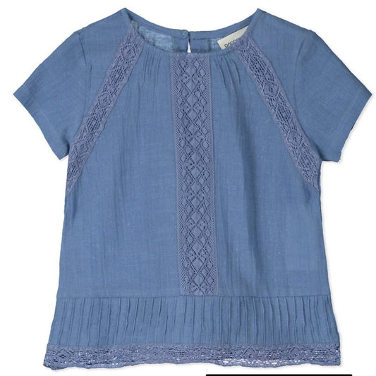 Poppet & Fox - Girl's Jodhpur Short Sleeve Blouse