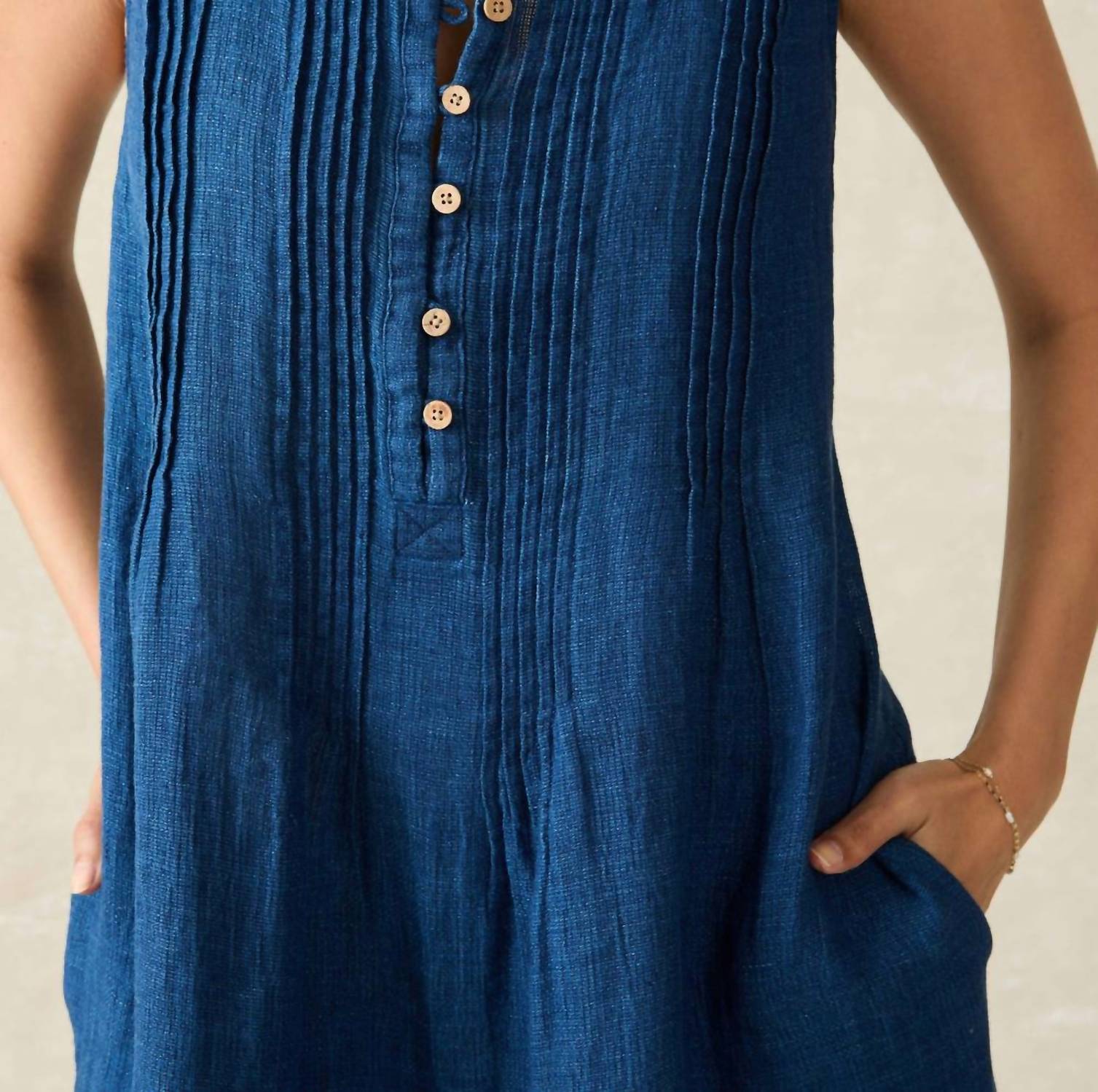 Faherty - Isha Basketweave Dress