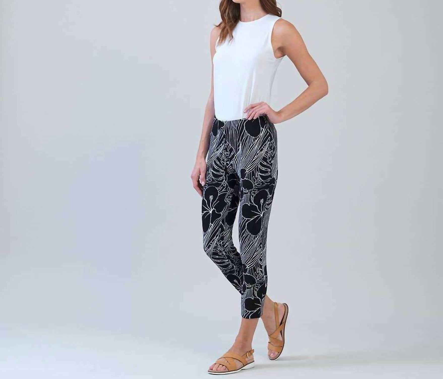 Clara Sunwoo - Soft Crepe Knit Pull-on Capri