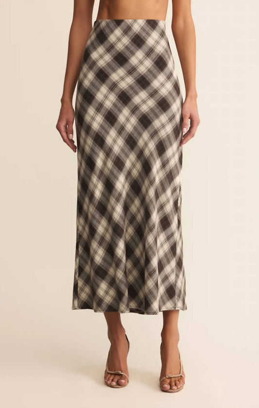 Z Supply - EUROPA PLAID MIDI SKIRT