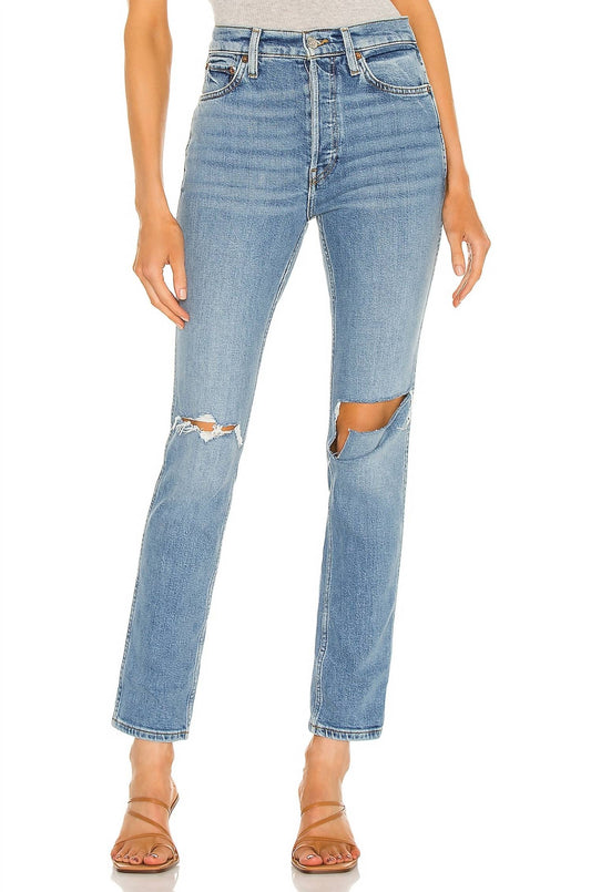 Re/Done - 80'S SLIM STRAIGHT JEAN