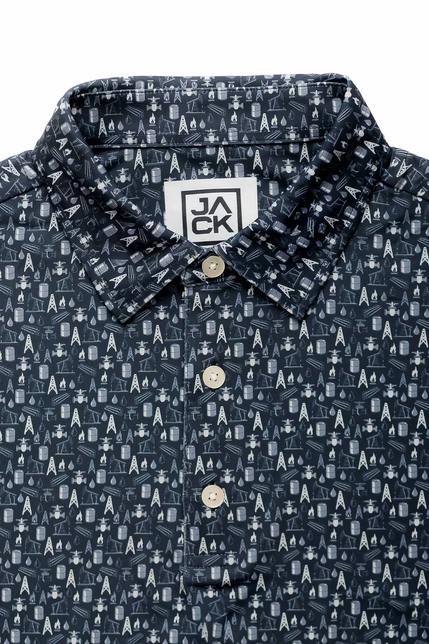 Jack Golf - Men's Boom Town Polo