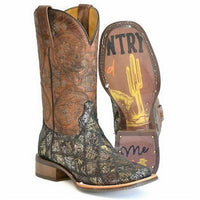 Tin Haul - Women's Paisley Python Boot