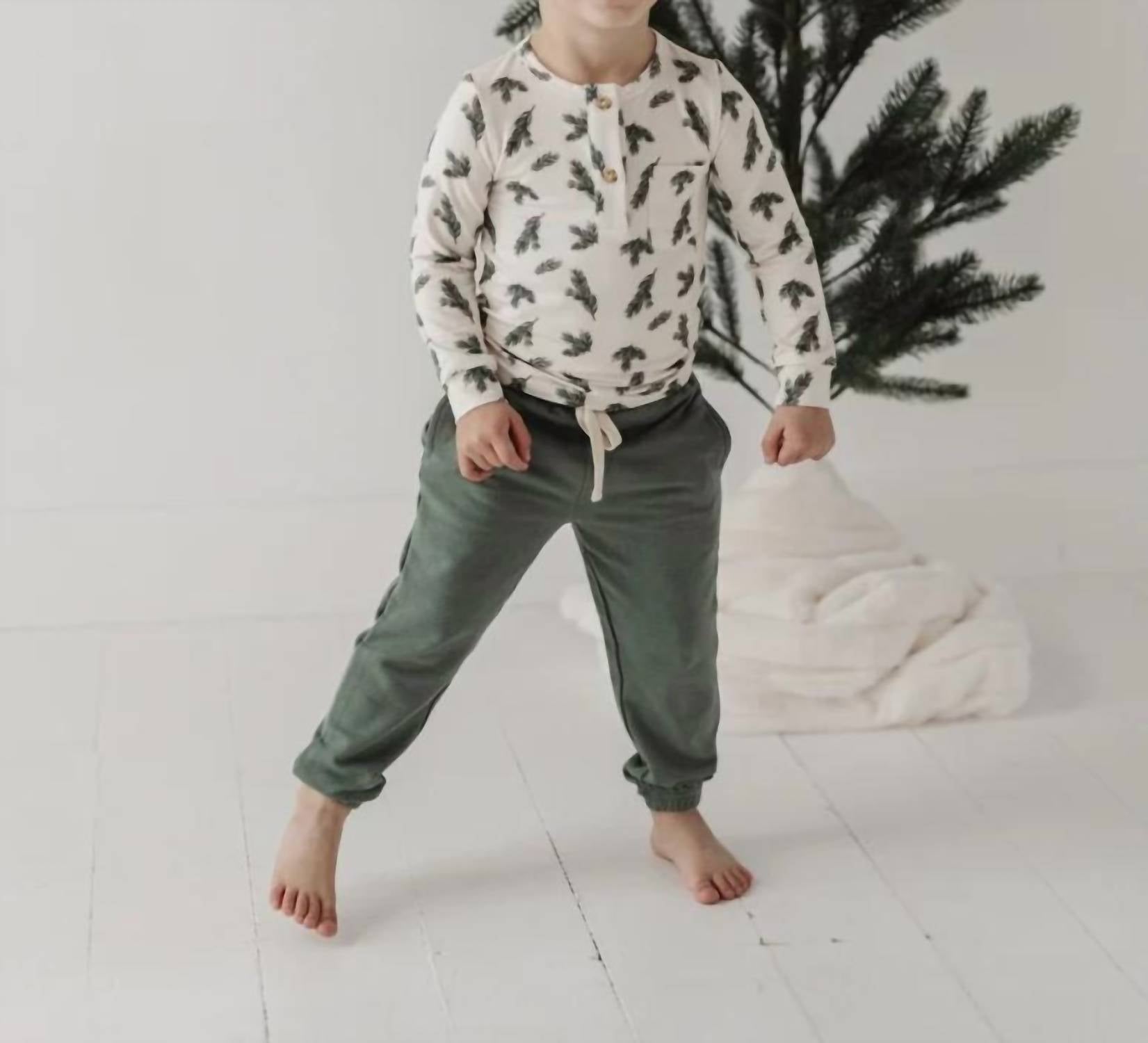 Babysprouts - Boys' Elastic Waistband Joggers
