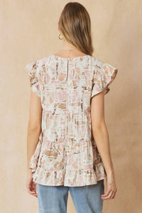 Entro - Babydoll Tiered Top