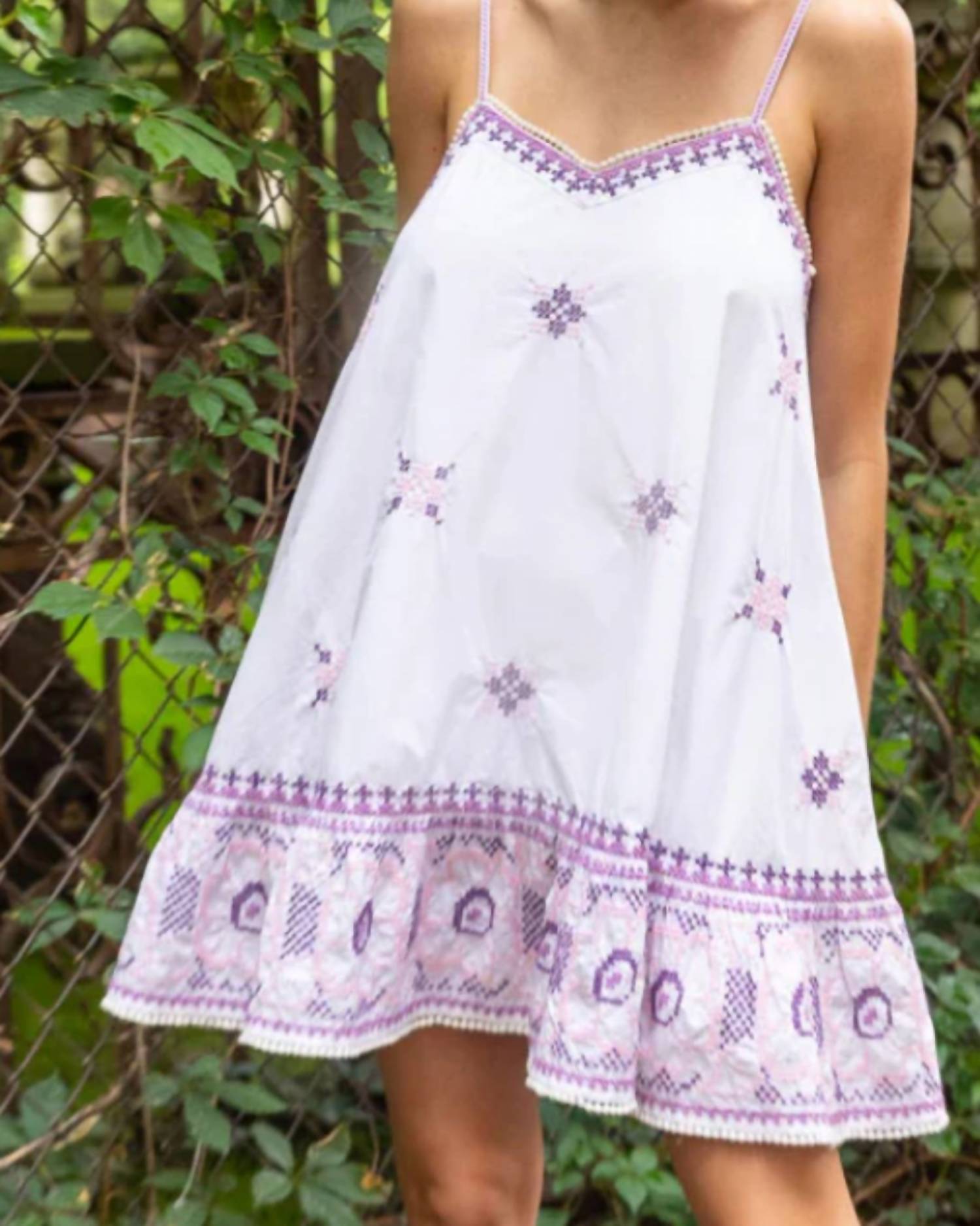 Love The Label - Martine Embroidery Mini Dress