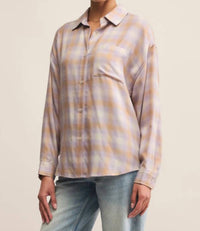 Z Supply - River Plaid Button Up Shirt