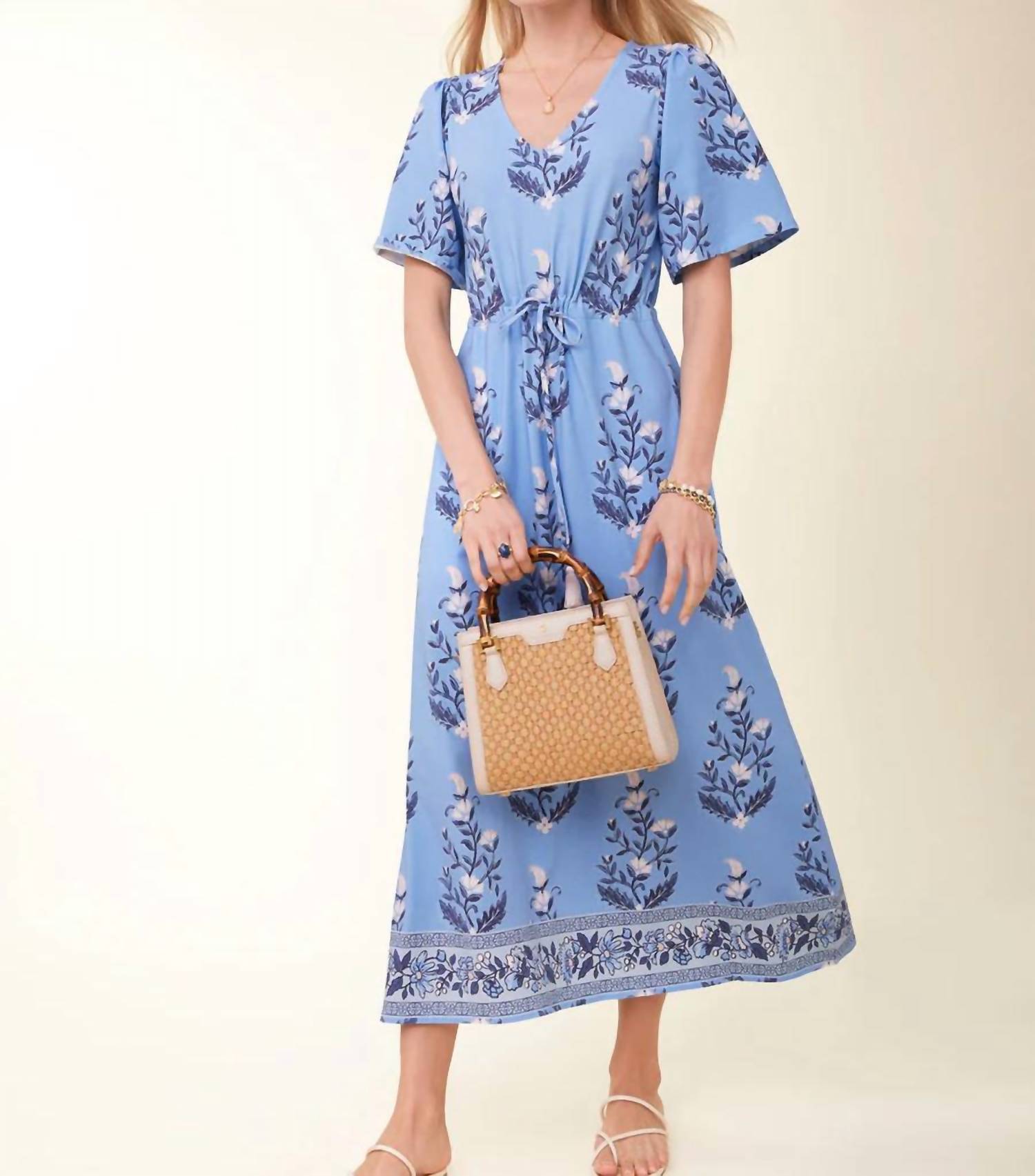 Spartina 449 - Blakelynn V-neck Tiered Midi Dress