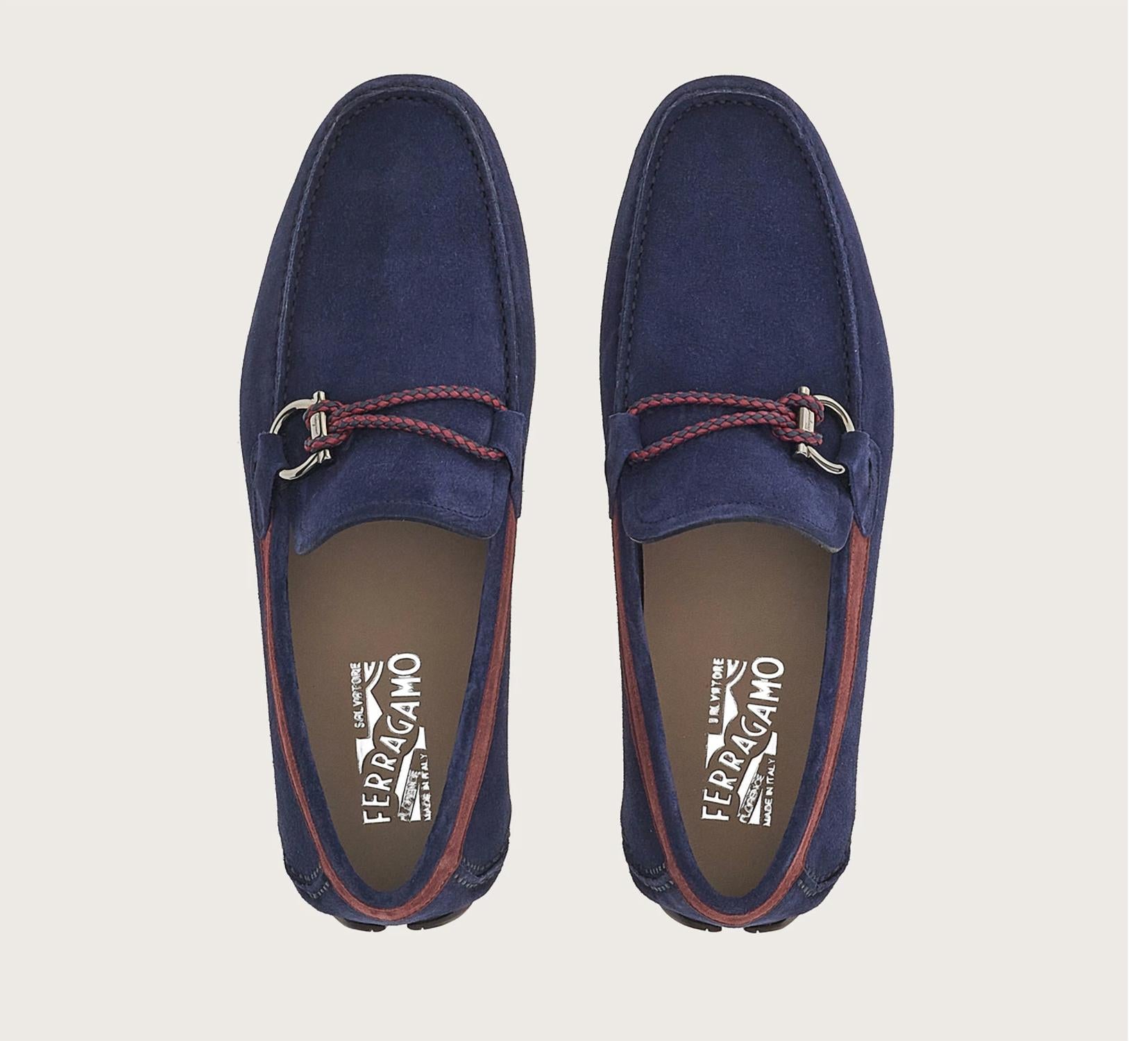 Salvatore Ferragamo - Men's Gancini Driver Moccasins