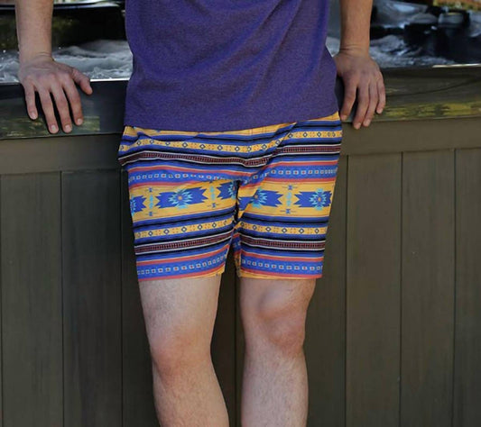 Cinch - Men's Aztec Camp Collection Swim Trunks