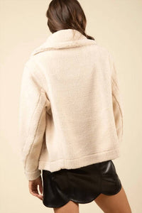 Very J - Teddy Coat Fur Sherpa Jacket