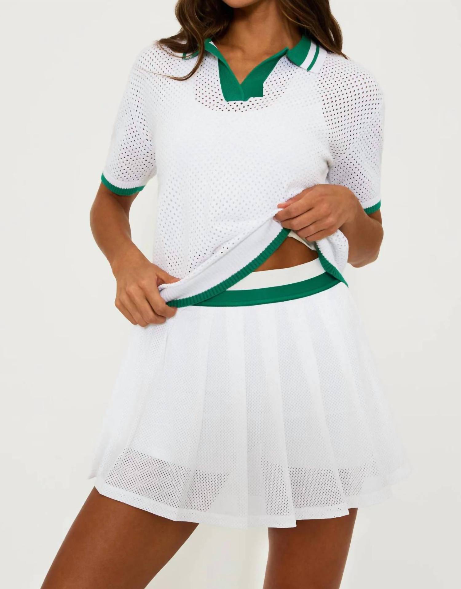 Beach Riot - Giana Ribbed Collar Top