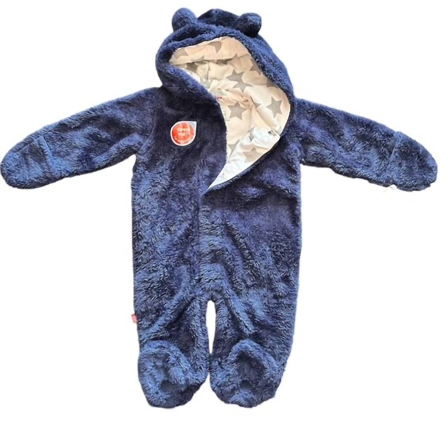 magnetic me Kid's Minky Magnetic Pram One-Piece in navy - kids' item - detail view