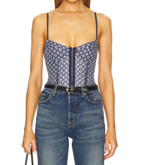 Free People - Night Rhythm Printed Bodysuit