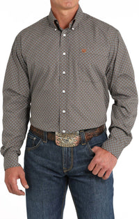 Cinch - Geometric Button Down Shirt