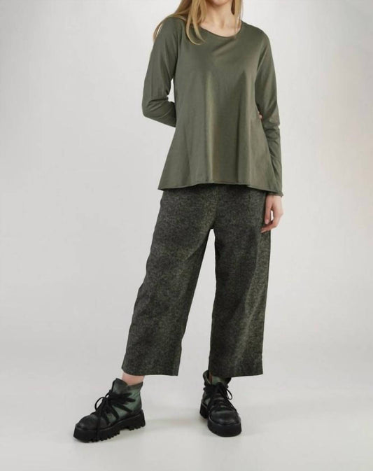 Rundholz Black Label - Peplum Long Sleeve T-shirt