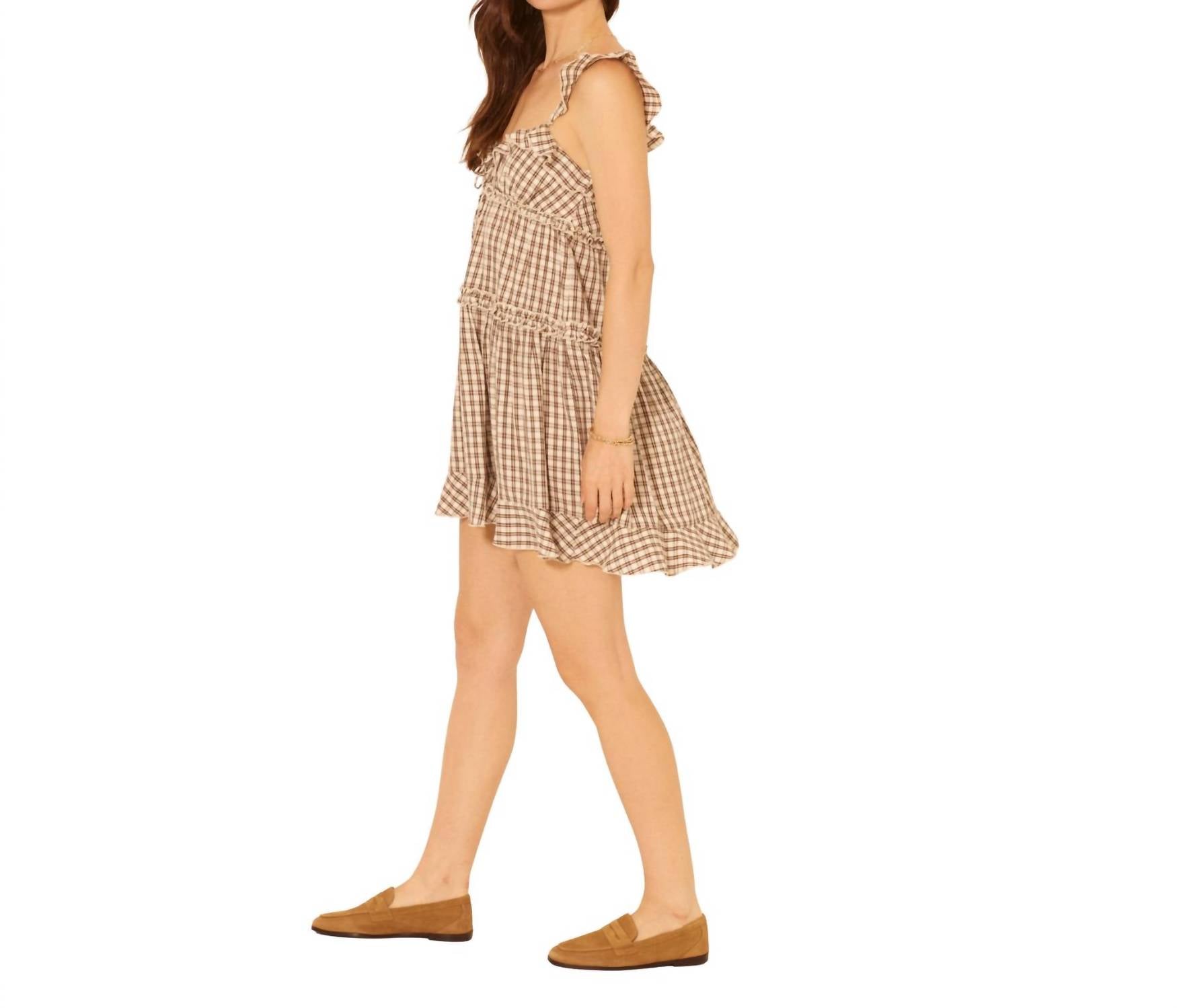 Bila77 - Karelia Plaid Mini Dress