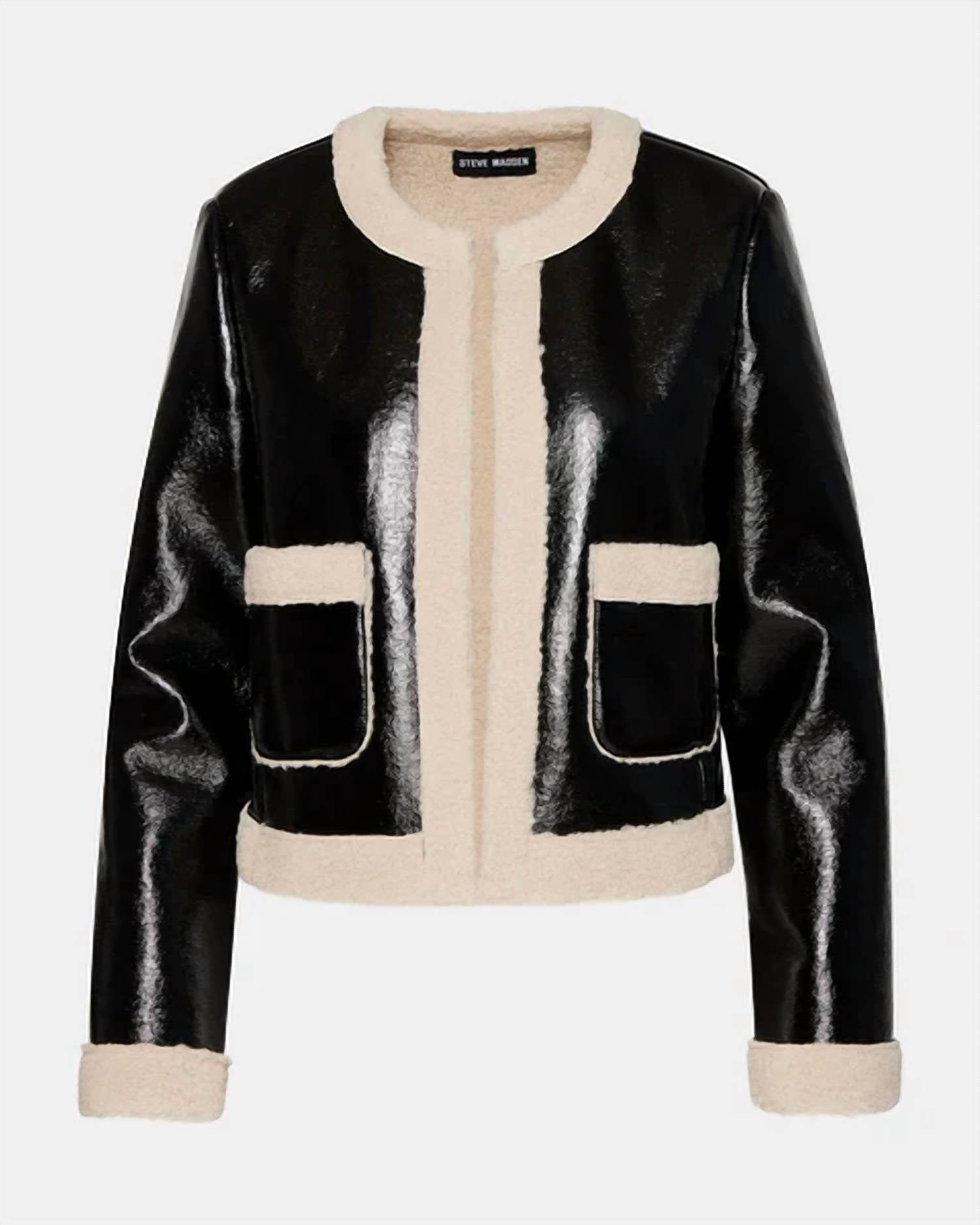 Steve Madden - Fienne Faux Leather Jacket