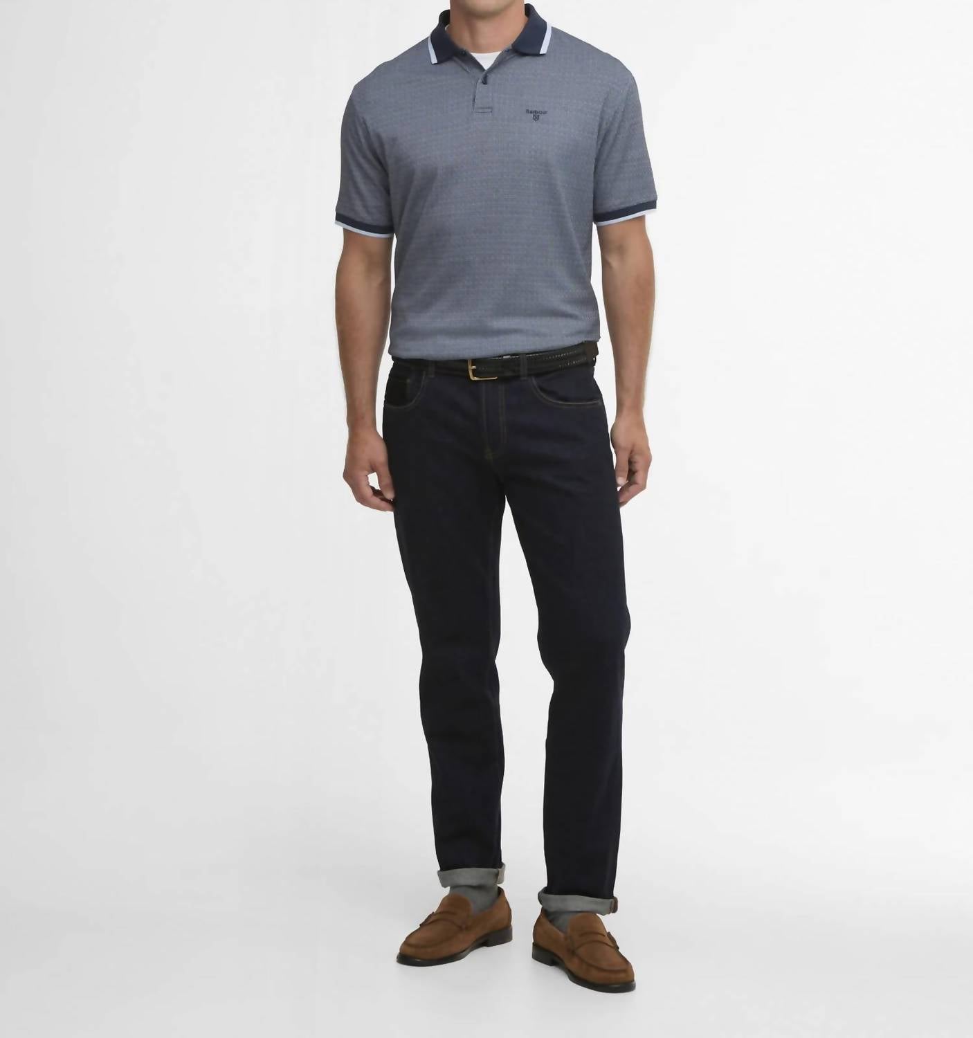 Barbour - Weston Textured Polo Shirt