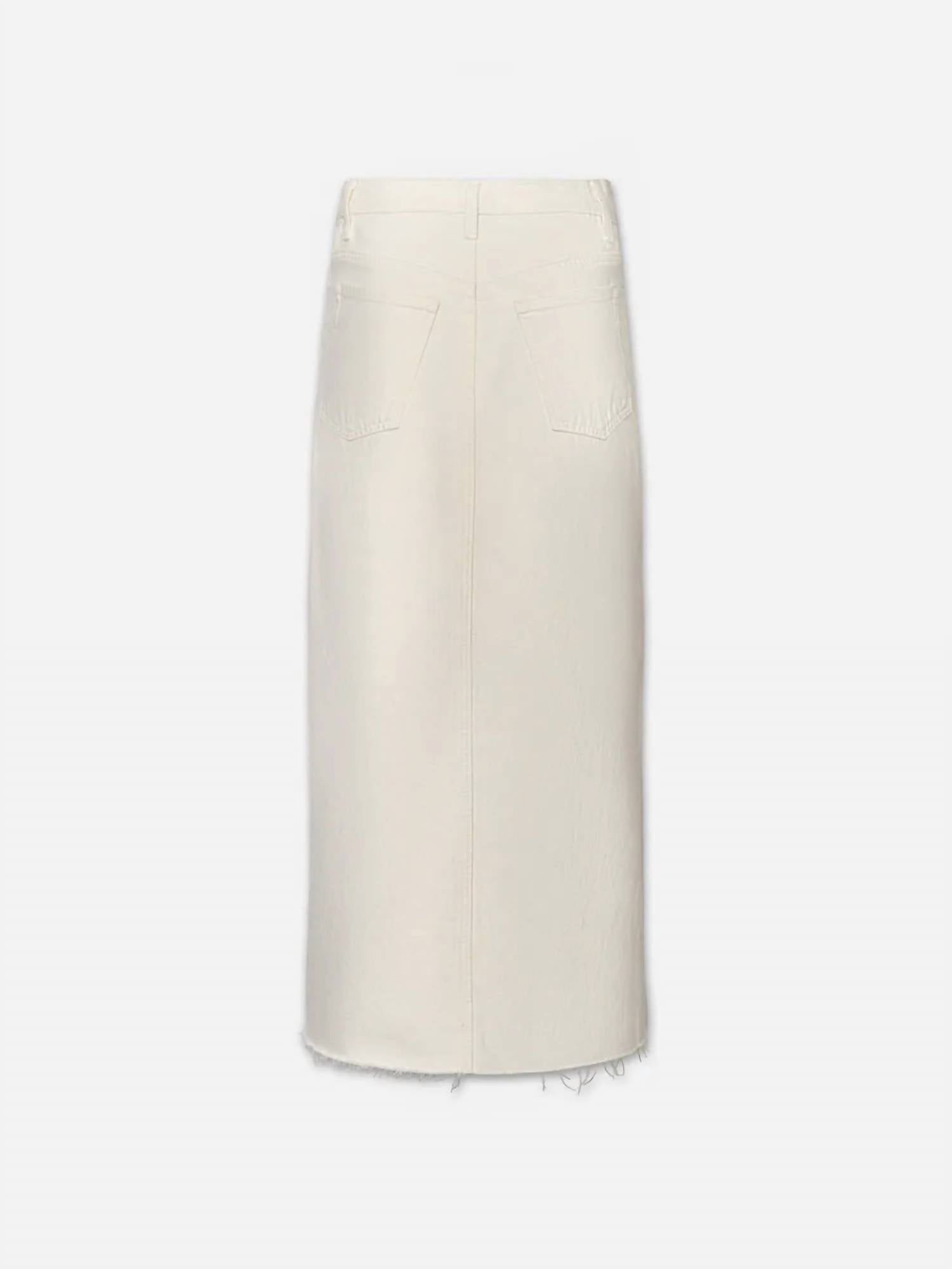 Mother - Midaxi Denim Skirt