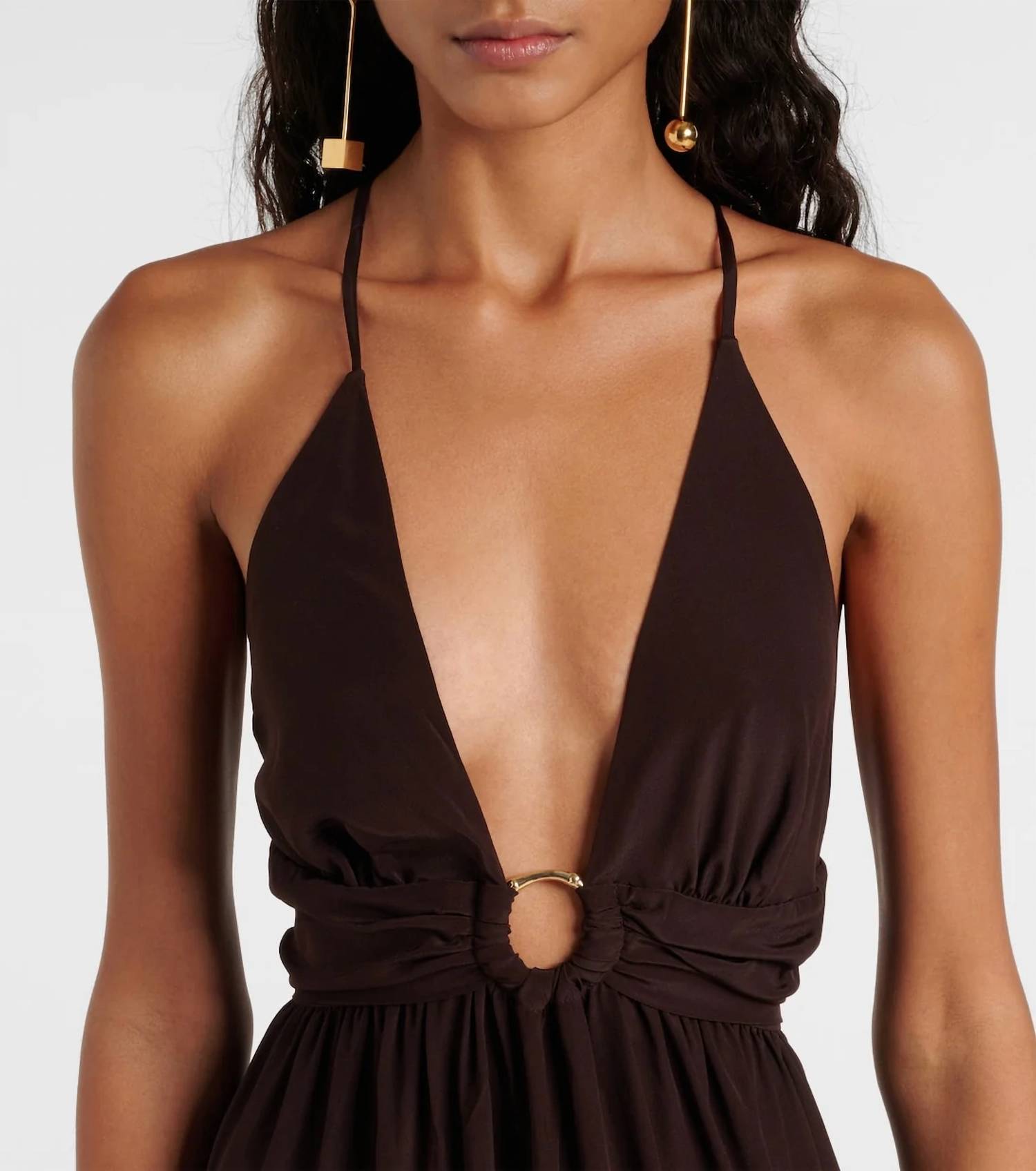 Heidi Klein - Women's Coco Palm Silk Maxi Dress
