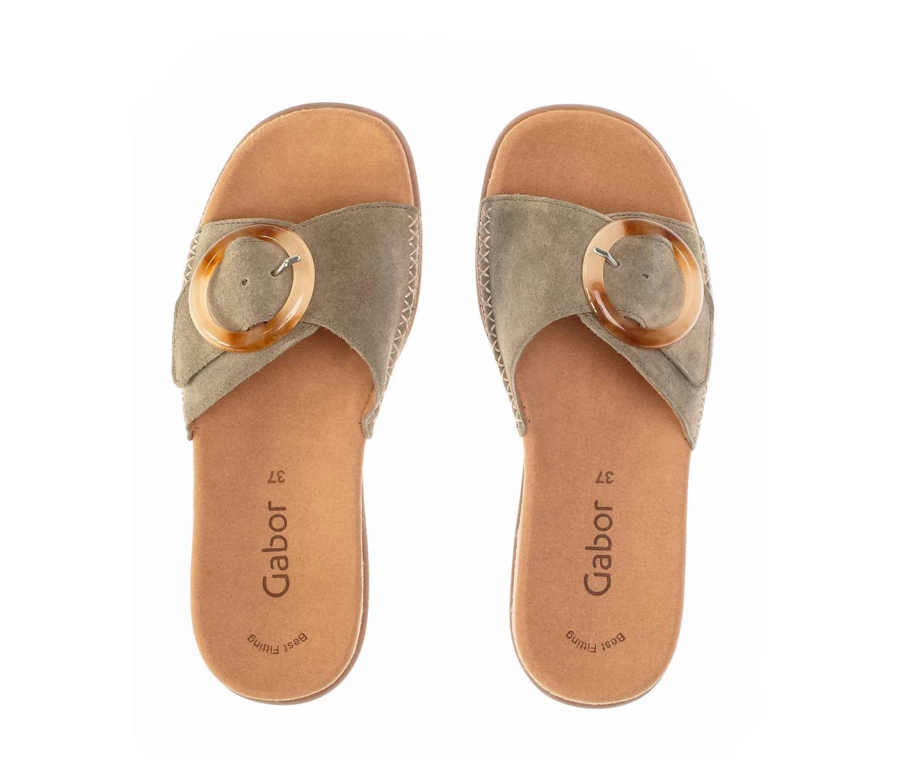 Gabor - Women's Pantolette 83.701.19 Flat Sandal