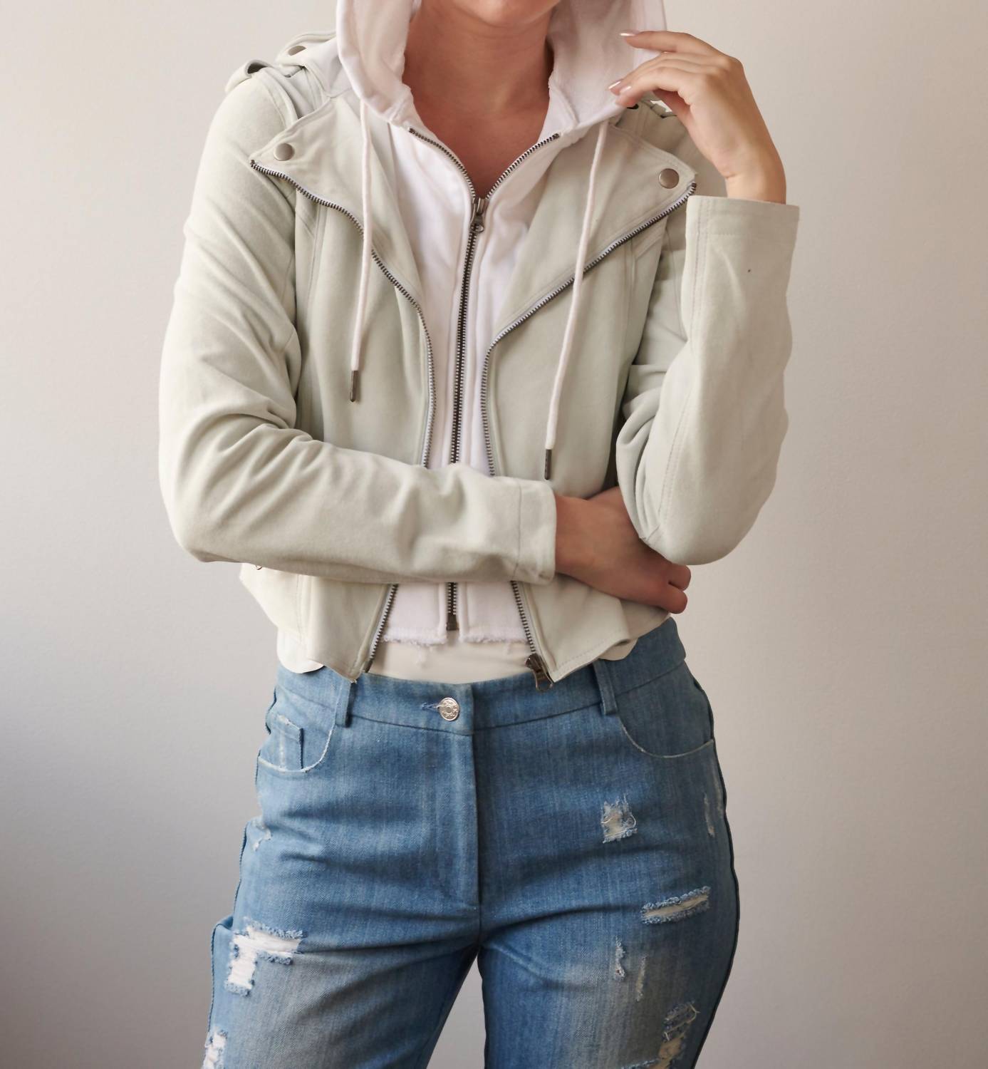 Jakett - Molly Washed Suede Jacket