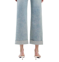 Kancan - Super High Rise Slim Wide Leg Jeans