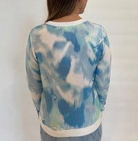 Kinross - Waterway Print Crewneck Sweater