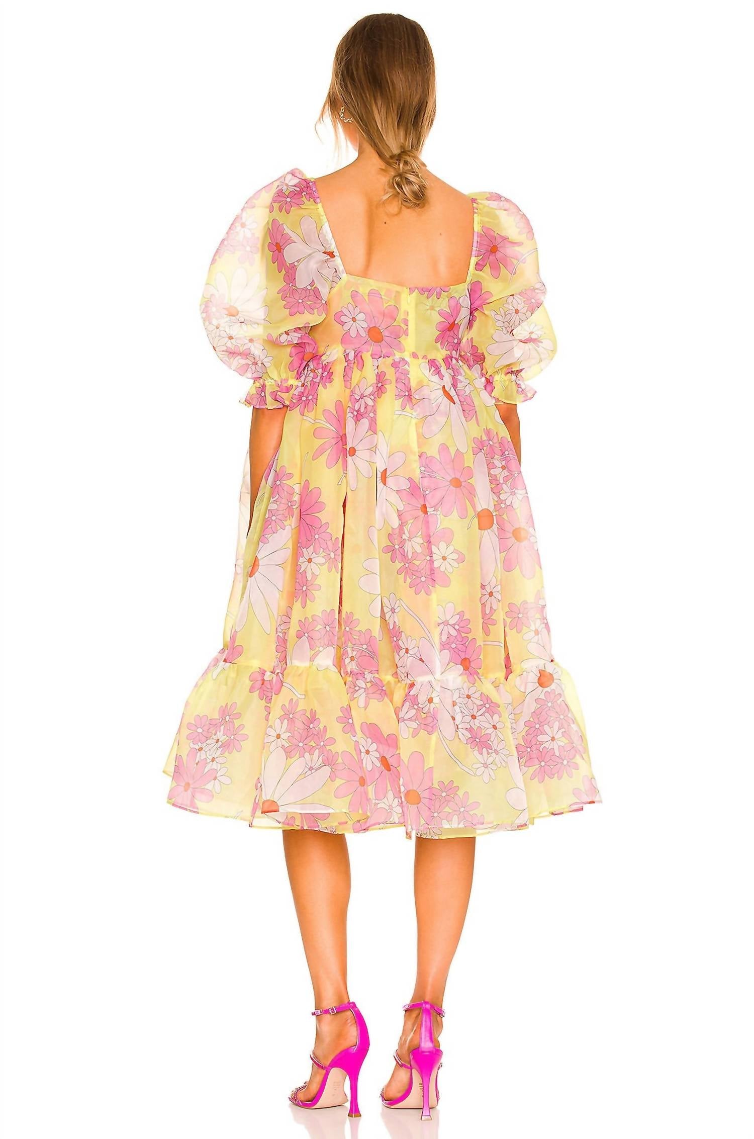 Selkie - French Puff Dress