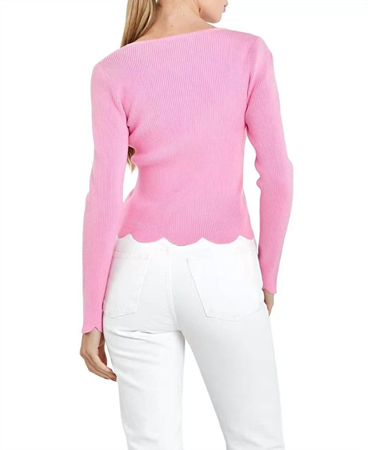 Endless Rose - All For You Scallop Top