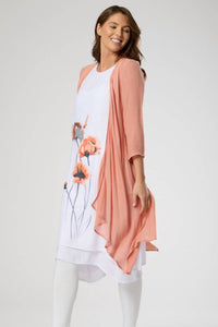 Saloos - Long Dress With Jacket Set