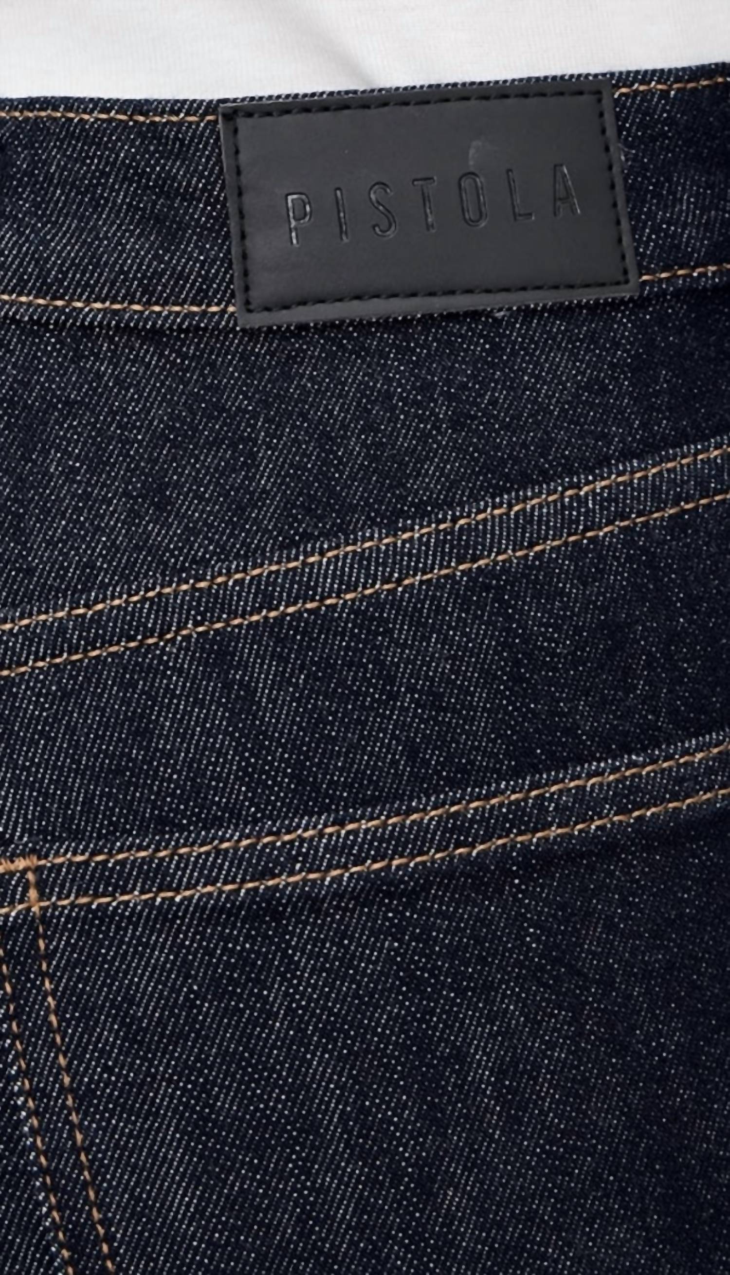 PISTOLA Bri Ankle High Rise Slim Straight Jean in nightfall - women's jeans - view 4