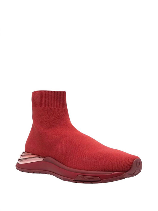 Salvatore Ferragamo - Women's Knitted High-top Sock Sneakers