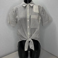 Theory - Women's Hekanina Striped Button-up Shirt