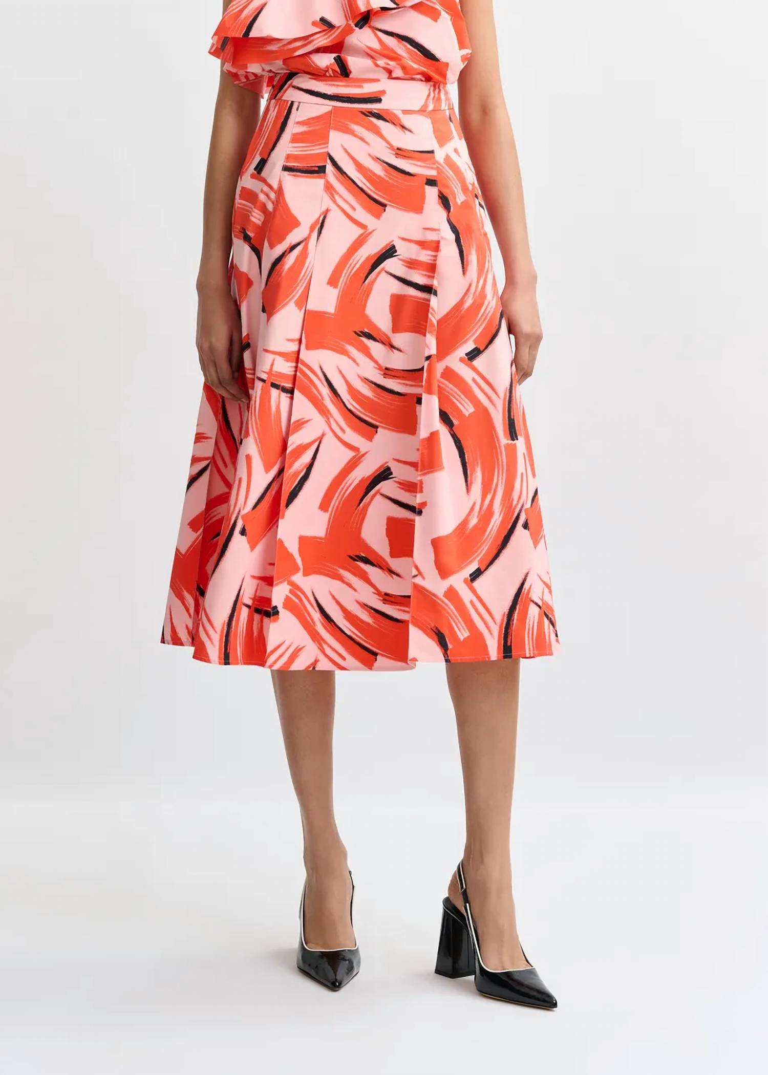 Essentiel Antwerp - Jaelyn Deep Pleat Midi Skirt